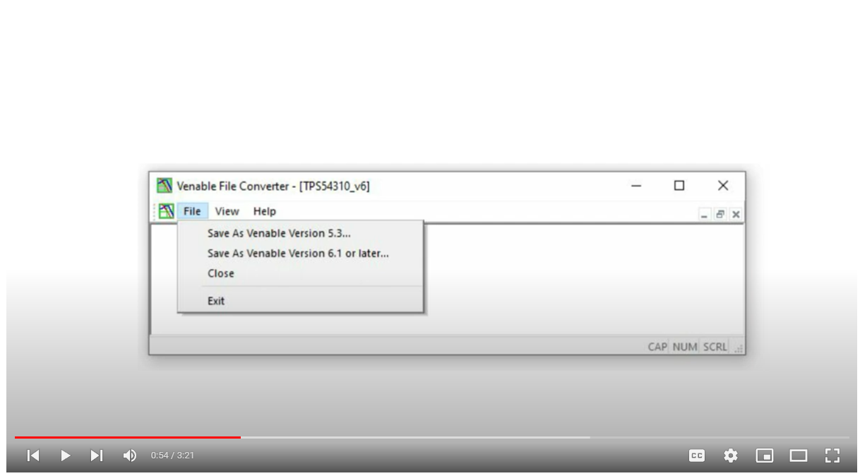 How to Convert Data between Stability Analysis Software Versions
